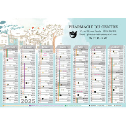 Motif J'aime ma Pharmacie -...