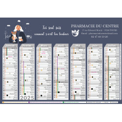 Motif Confort - Calendrier...