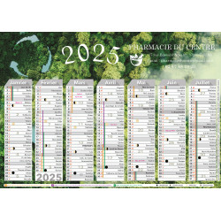 Motif Ecologie - Calendrier...