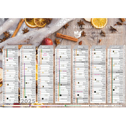 Motif Epices - Calendrier...