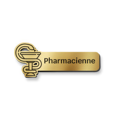 Badge Pharmacienne avec...