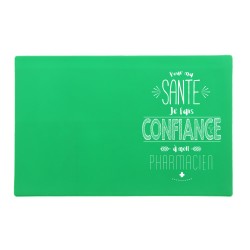 Porte ordonnance 3 poches - PVC Mat