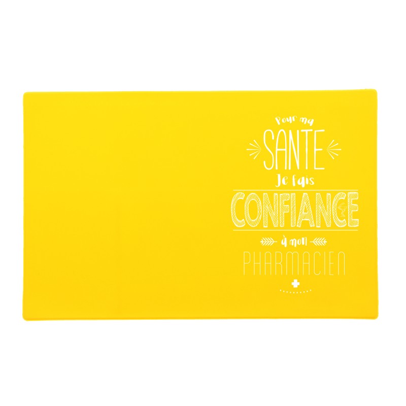 Porte ordonnance 3 poches - PVC Mat