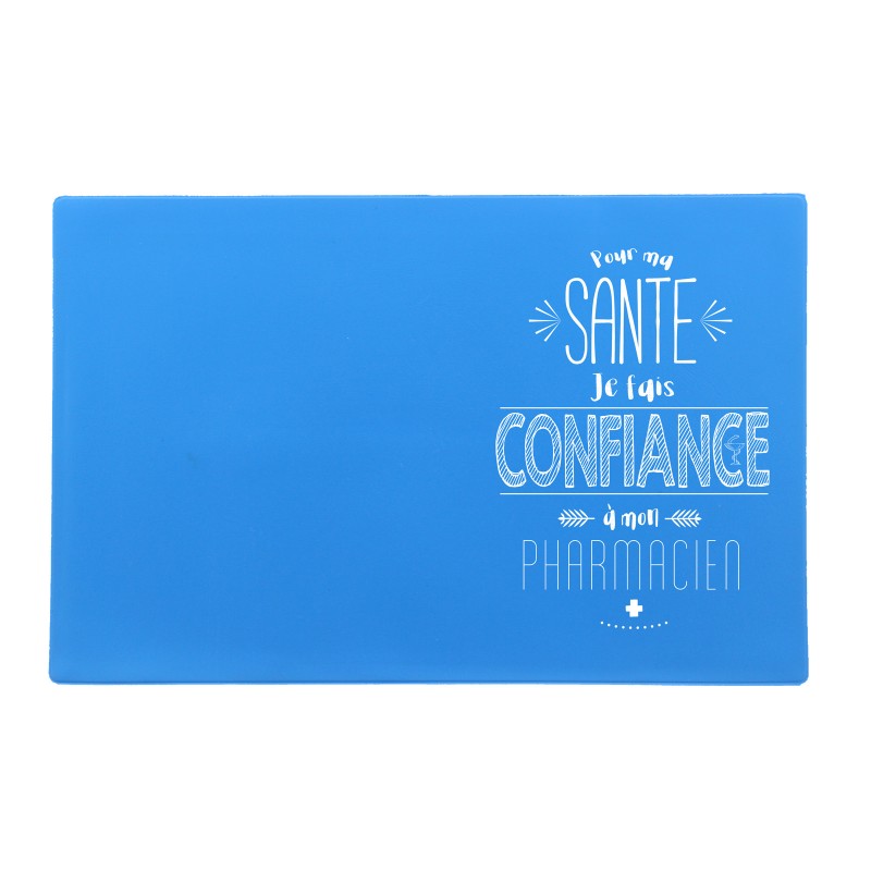 Porte ordonnance 3 poches - PVC Mat