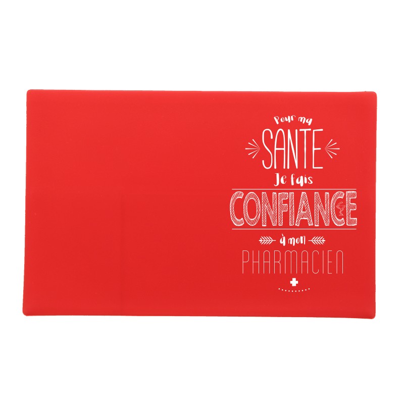 Porte ordonnance 3 poches - PVC Mat