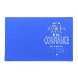 Porte ordonnance 3 poches - PVC Mat