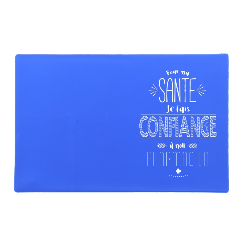 Porte ordonnance 3 poches - PVC Mat