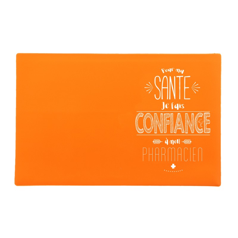 Porte ordonnance 3 poches - PVC Mat