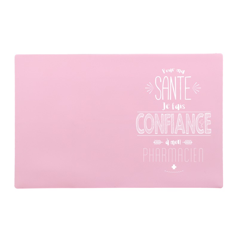 Porte ordonnance PVC Pastel 3 poches 240x155mm