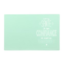 Porte ordonnance PVC Pastel 3 poches 240x155mm