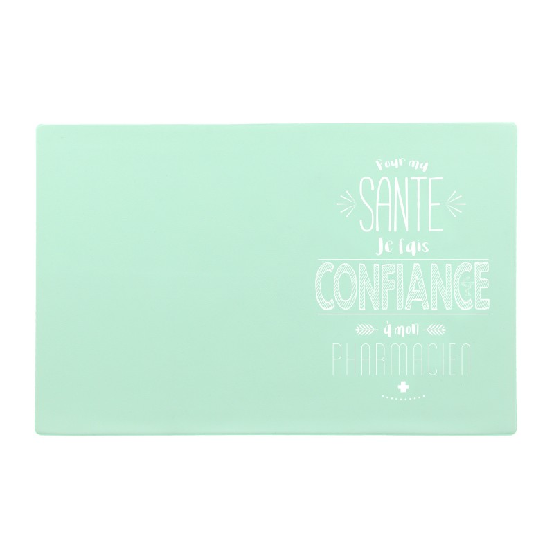 Porte ordonnance PVC Pastel 3 poches 240x155mm