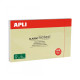 Note adhesive jaune repositionnable 100feuilles 76x127mm lot de12
