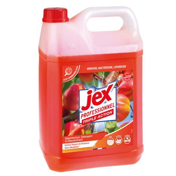 Jex professionnel express désinfectant bidon 5l vergers de provence