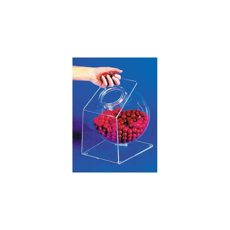Sphère creuse, en plexi pmma incolore, transparent, diamètre 250 mm- plexiglas-plexiglass-altuglas-plexi