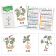 Esquisse végétal - Calendrier de poche - Collection 2026