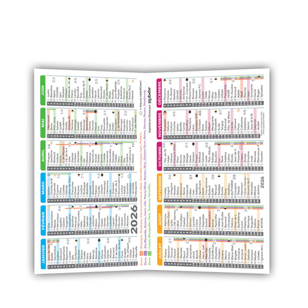 Les chats - Calendrier de poche - Collection 2026