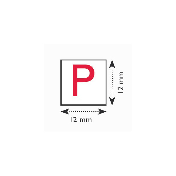 TAMPON TEXTE PRINTY 4921 12*12MM