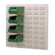 panneau metal laque porte bac a bec h500l480mm