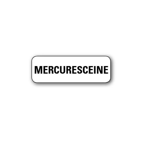 720 ETIQUETTES 38*13MM IMP "MERCURESCEINE"