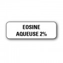 720 ETIQUETTES 38*13MM IMP "EOSINE AQUEUSE 2%"