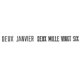 Dateur Trodat Manuel 10416TL,  Jour, Mois & Année en toutes lettres 