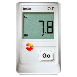 SET COMPLET : Enregistreur de données: système d'enregistrement et  traçabilité de température 174-T - TESTO