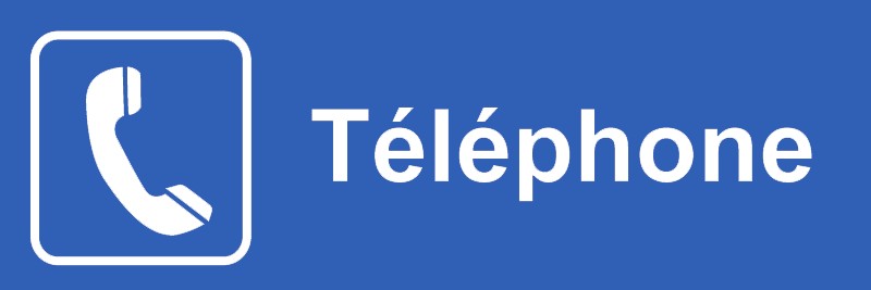 Plaque Acrylique Securite 150x40mm Telephone Rubex Pharma